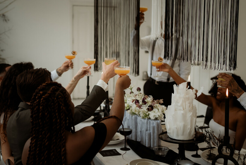 bruiloft dresscode black tie