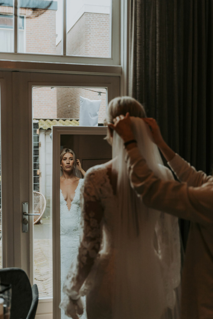trouwfeest in de kerk